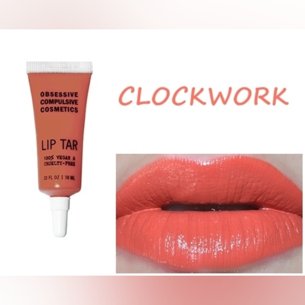 CLOCKWORK Compulsive Cosmetics DISCONTINUED Lip Tar NWOBOX